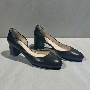 Cole Haan Grand OS Daina D’Orsay Leather Block Heels